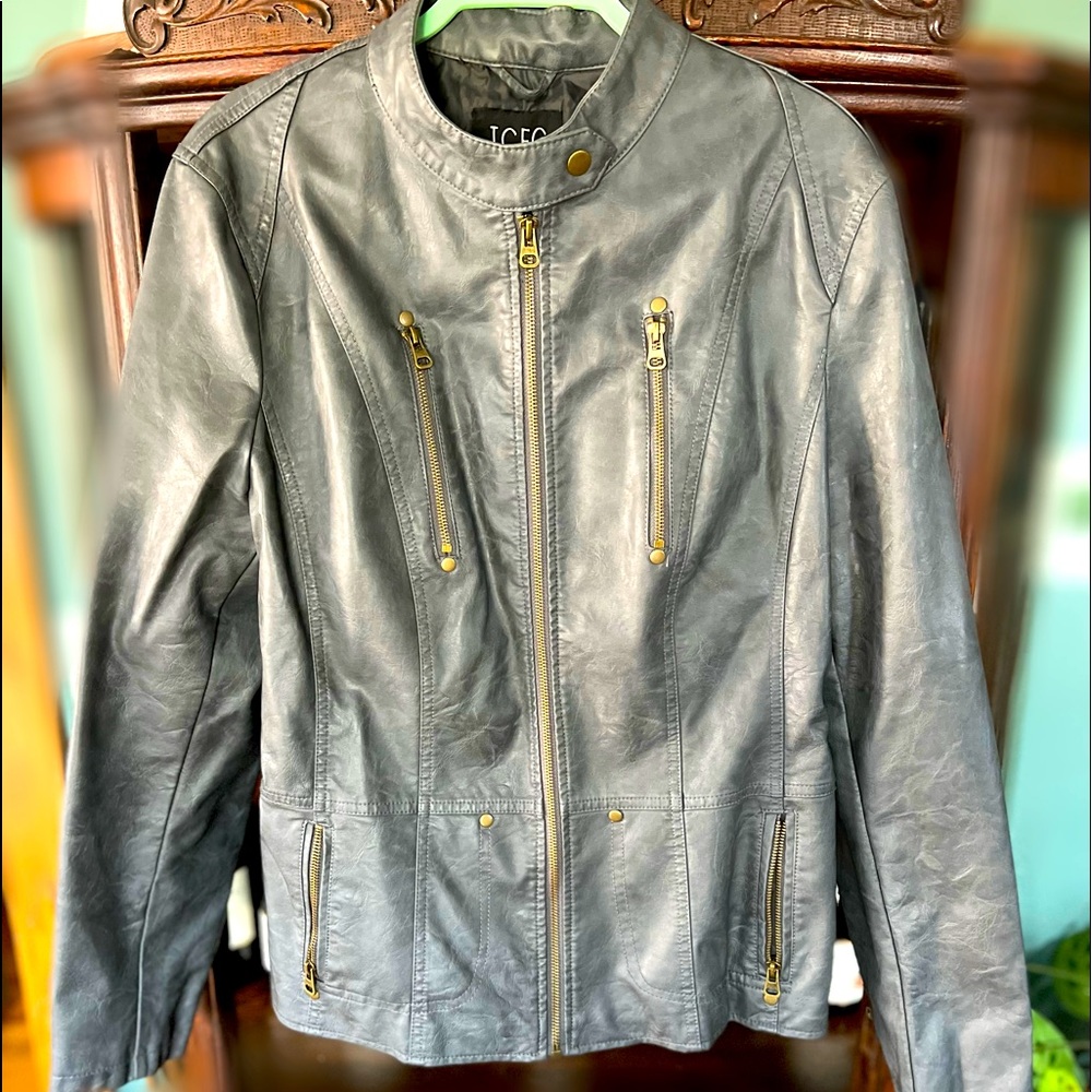 Vegan Leather Jacket
